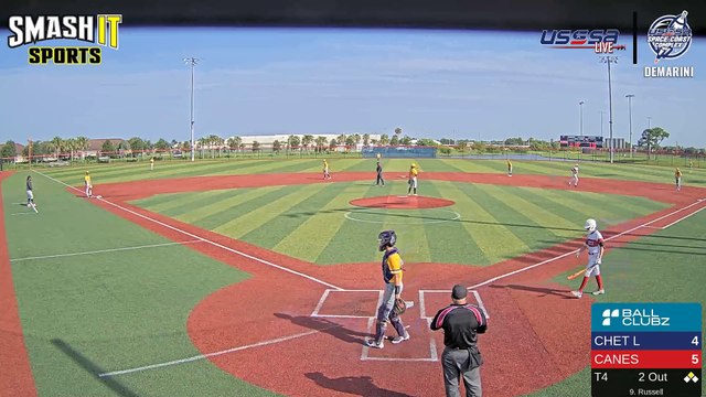 White DeMarini - Easton Elite Underclass World Series (2023) Thu, Jun 22, 2023 7:46 AM to 5:01 PM