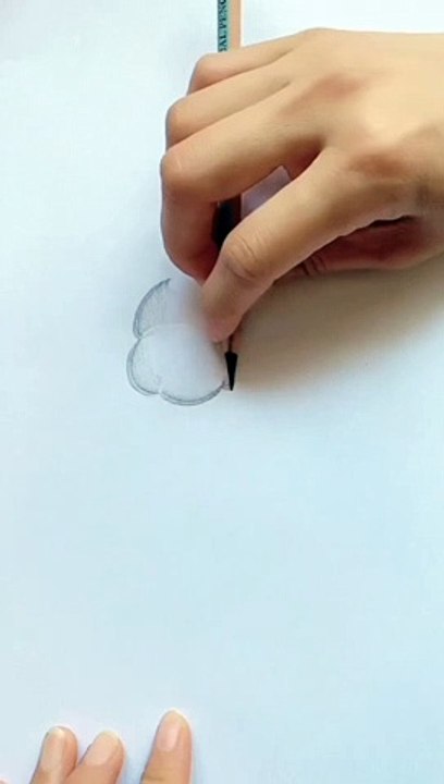 Menggambar bunga