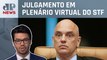 Alexandre de Moraes vota por regionalização do piso salarial da enfermagem; Kobayashi analisa