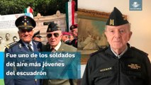 Murió capitán del Escuadrón 201; participó en la Segunda Guerra Mundial