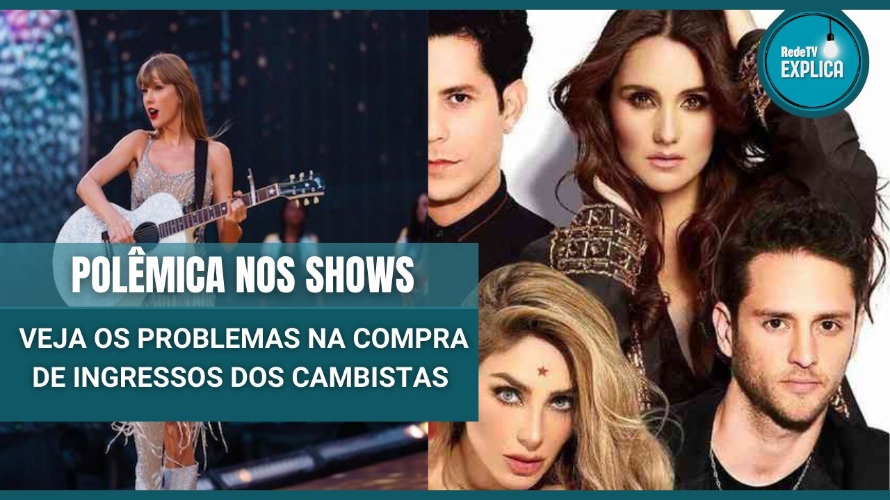 Taylor Swift, RBD e outros: Comprar de cambista também é crime? - RedeTV Explica