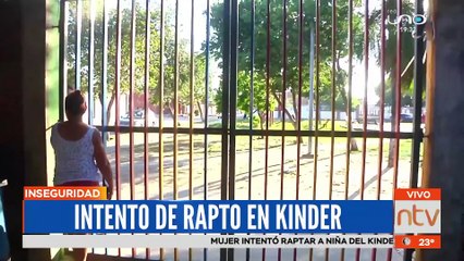 Intento de rapto en puertas de un kinder