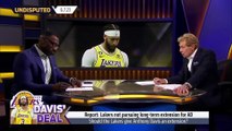 Lakers reportedly not pursuing long-term extension for Anthony Davis - NBA - UNDISPUTED