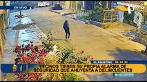 Vecinos en El Agustino instalan sus propias alarmas para hacer frente a la delincuencia