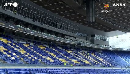 Barcellona, al via la ristrutturazione dello stadio Camp Nou