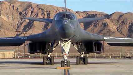 B-1 Lancer Heavy Bomber - Take Off, Mission, Refuelling and Landing