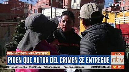 Familiares piden que el autor del crimen se entregue