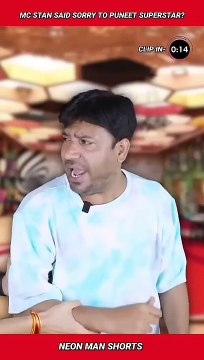 MC Stan said SORRY to Puneet Superstar? | MC Stan Puneet Superstar Shorts News Facts #shorts