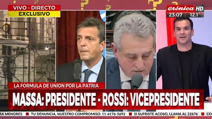 Massa-Rossi: todo el análisis de la fórmula de Unión por la Patria en Crónica HD