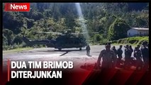 Dua Tim Brimob Polres Jayawijaya Diterjunkan Bantu Evakuasi Korban Pesawat SAM Air