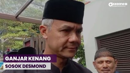 Ganjar Melayat ke Rumah Duka, Kenang Desmond Sosok yang Selalu Hadir di Masyarakat