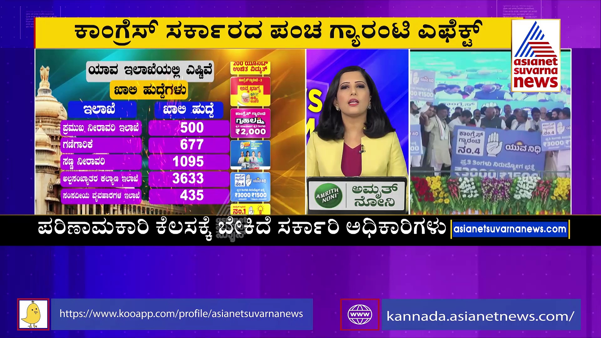 ಸರ್ಕಾರಿ ಕಚೇರಿಗಳಲ್ಲಿ ಕೆಲಸಕ್ಕೆ ಅಧಿಕಾರಿಗಳೇ ಇಲ್ಲ: 2.58 ಲಕ್ಷಕ್ಕೂ ಹೆಚ್ಚು ಹುದ್ದೆ ಖಾಲಿ, ಭರ್ತಿ ಯಾವಾಗ ? 
