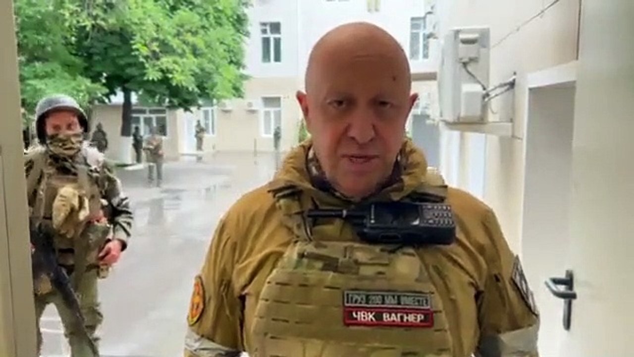 Rébellion en Russie : Le chef du Groupe Wagner affirme ce matin être entré en Russie avec ses troupes dans le but de renverser le commandement militaire, se disant "prêt à mourir pour libérer les russes"