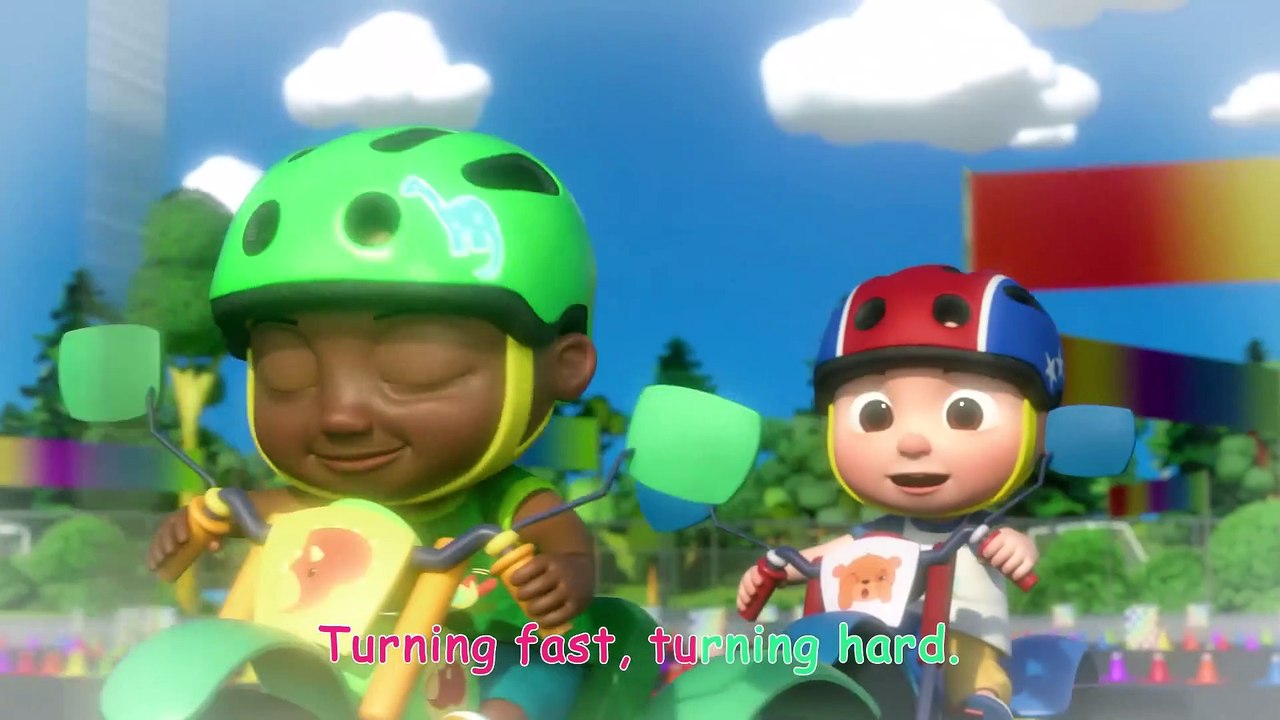 Bike Race Song  Nursery Rhymes Kids Songs
