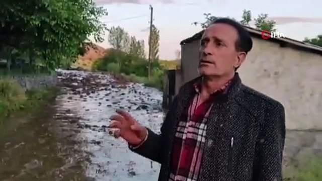 Bingöl’de sel felaketinde 6 ahır zarar gördü, 4 büyükbaş hayvan telef oldu