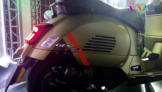 MAKIN GANTENG! Vespa GTS 2023 Gaya Classic,Teknologi Modern