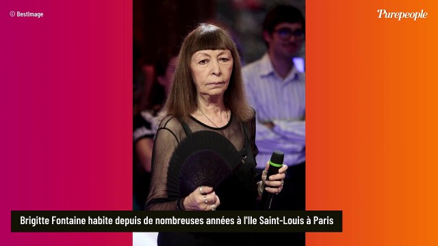 Brigitte Fontaine dans son appartement sur l'île Saint-Louis à Paris : entre bordel et trésors de la fantasque artiste
