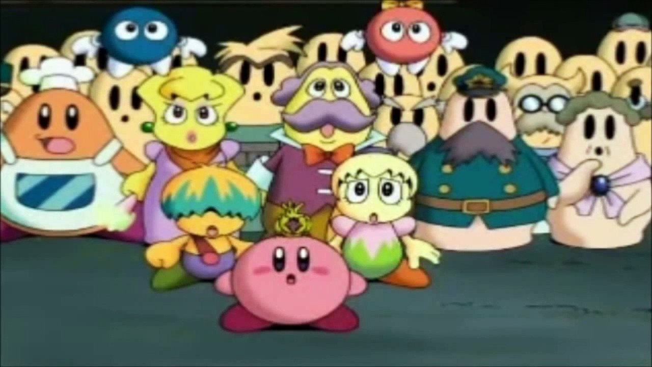 Kirby Right Back at Ya 98  Cappy Town Down,  NINTENDO game animation