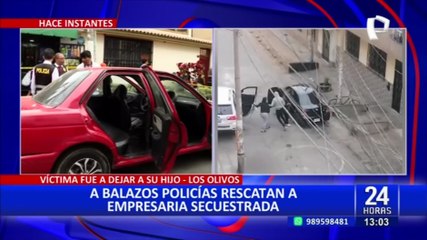 Vicente Romero tras rescate de empresaria en Los Olivos: "Vamos a continuar con estas acciones"