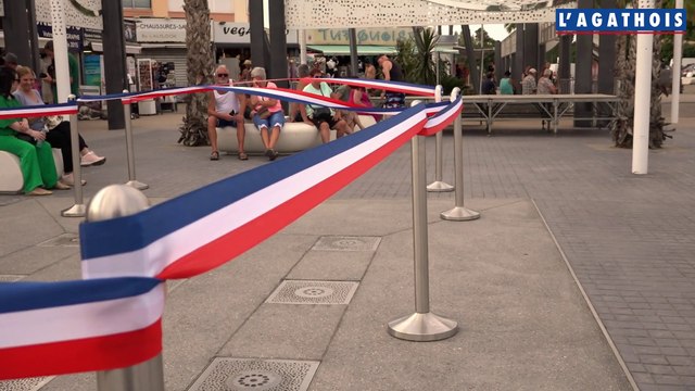 Inauguration de la 3ème tranche des travaux à Vias-Plage