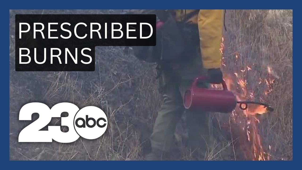 Kern County Fire conducts prescribed burns alongside I-5