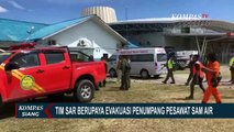Proses Evakuasi Penumpang Pesawat Sam Air Gunakan Helikopter Caracal Milik TNI AU!