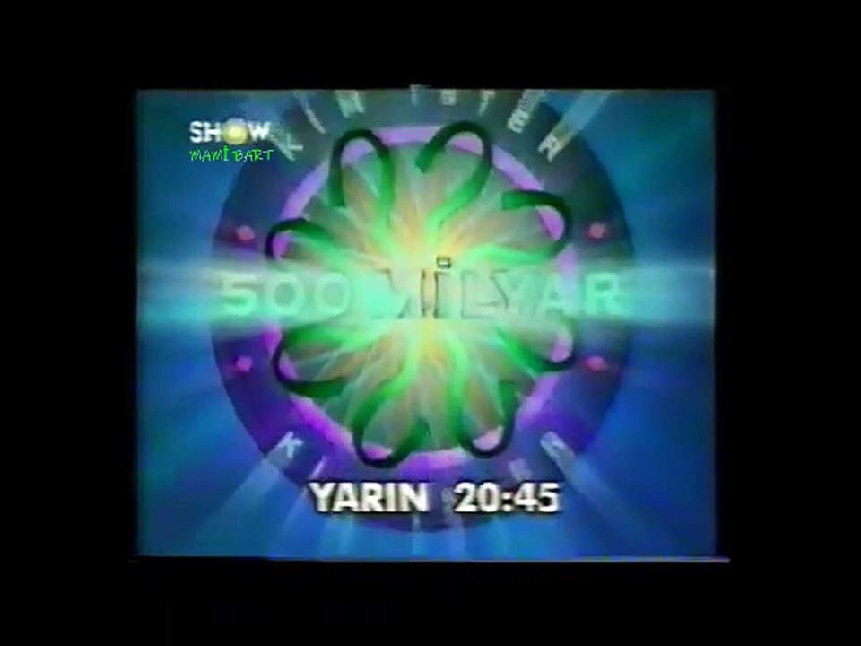 SHOW TV 29 MAYIS 2002 REKLAM KUŞAĞI+TANITIM