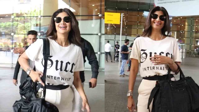 Shilpa Shetty London से आईं वापिस, Airport पर Paps ने Shilpa की तारीफ में क्या कहा? Video |FilmIbeat