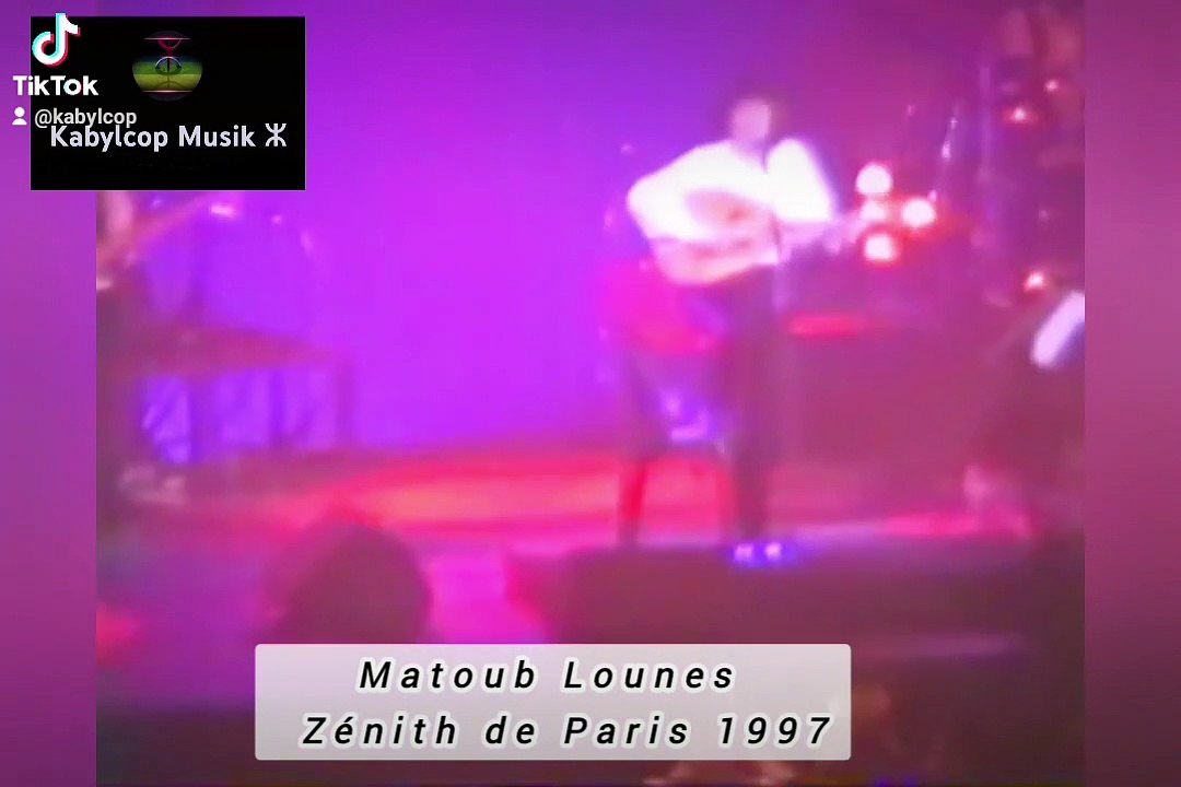El Amriw - Matoub Lounes Zénith de Paris 1997 (Live INÉDIT)
