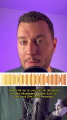 Une IA qui te créer une musique avec une simple phrase