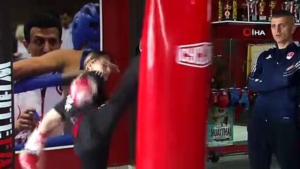 Yaşının 2 katı şampiyonluğu olan genç sporcu, 'Avrupa Oyunları' yolunda