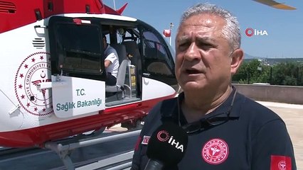 Havada adeta zamanla yarışıyorlar, yüzlerce hastayı hayata bağlıyorlar