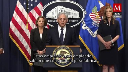 El gobierno de EU presenta cargos contra 4 empresas químicas por el tráfico de fentanilo
