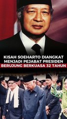 Kisah Soeharto Diangkat Menjadi Pejabat Presiden Berujung Berkuasa 32 Tahun