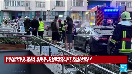 Frappes sur Kiev et Kharkiv : nouvelle attaque massive contre l'Ukraine par la Russie
