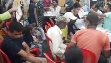 कटनी: निशुल्क नेत्र शिविर का हुआ आयोजन,बड़ी संख्या मे पहुंचे नेत्र रोगी