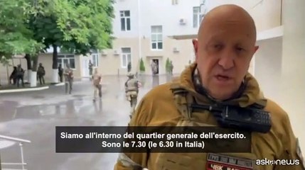 Capo mercenari russi Wagner annuncia ammutinamento: "Controlliamo Rostov"