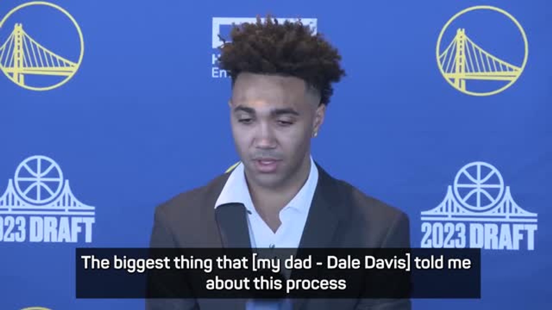 A family affair - Davis-Jackson's 'full-circle' Warriors draft pick - فيديو  Dailymotion