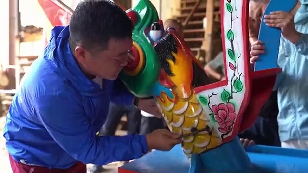 Çin'in Fuzhou şehrinde Ejderha Teknesi Festivali düzenlendi