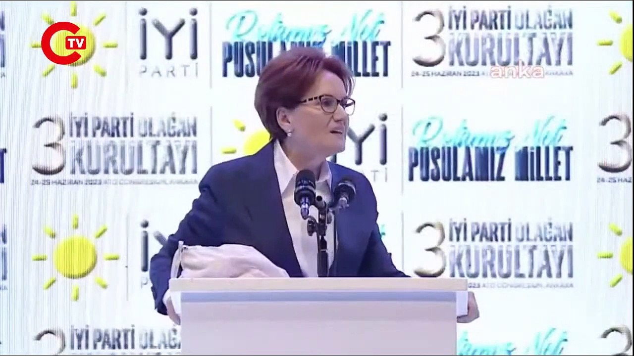 İYİ Parti'de tarihi kurultay... Akşener: 'En büyük pişmanlığım'