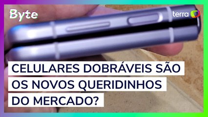 Celulares dobráveis são os novos queridinhos do mercado?