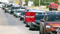 43 ilin geçiş noktası 'Kilit kavşak' Kırıkkale'de bayram yoğunluğu