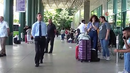 Otogarda Bayram Yoğunluğu Başladı