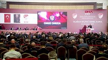 TFF Başkanı Mehmet Büyükekşi'nin Olağan Seçimli Genel Kurul Toplantısı'ndaki açıklamaları (1)