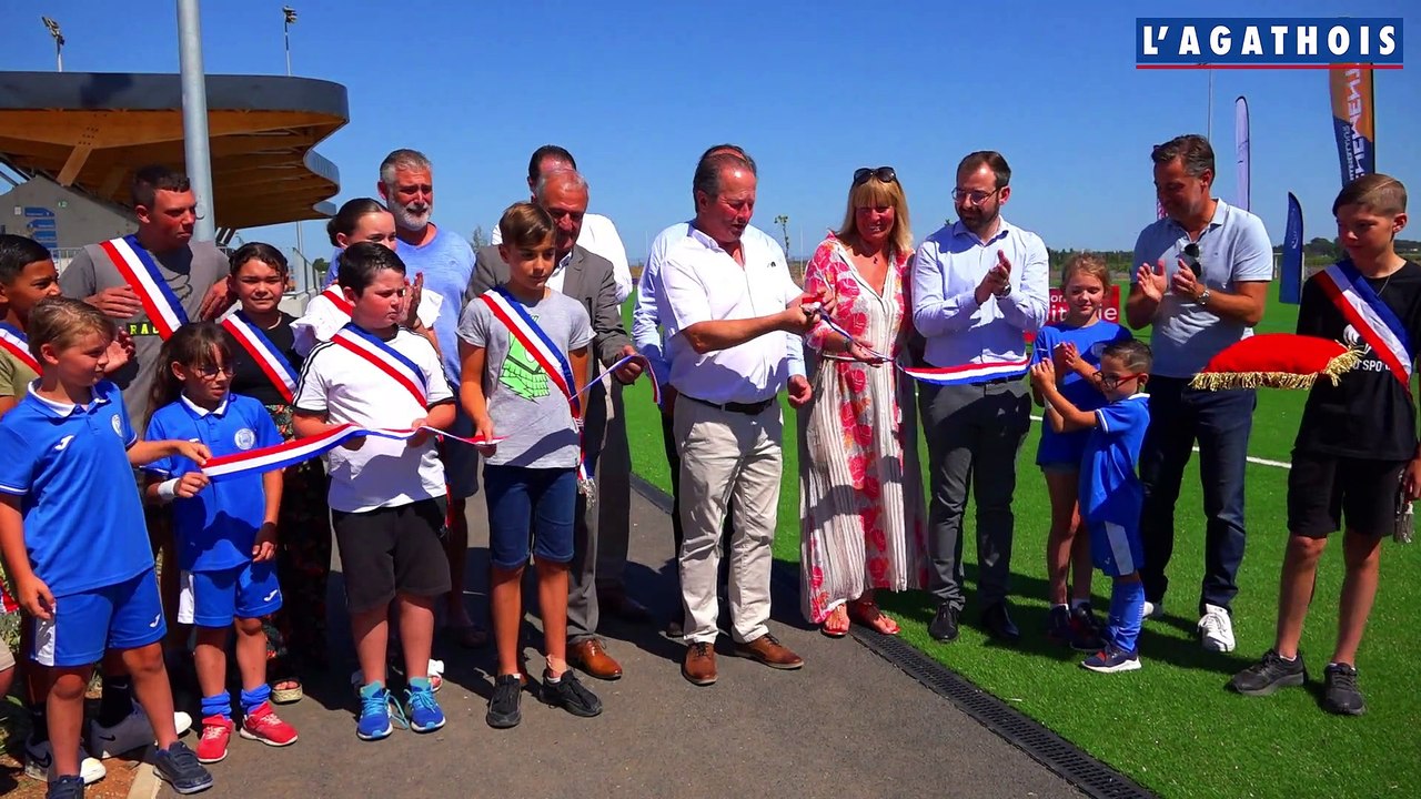Le Stade Marcel Pochon de Marseillan a été inauguré