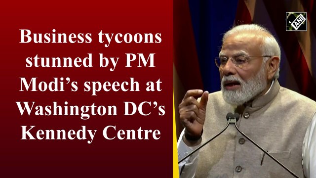 Business tycoons stunned by Modi’s speech at Kennedy Centre