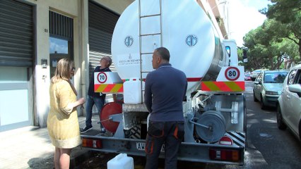 Acqua corrente al gasolio, ristori e laboratori mobili