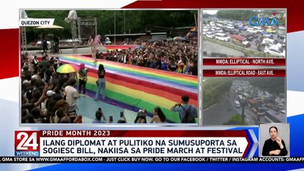 Makulay na Pride March at Festival sa Quezon Memorial Circle | 24 Oras Weekend