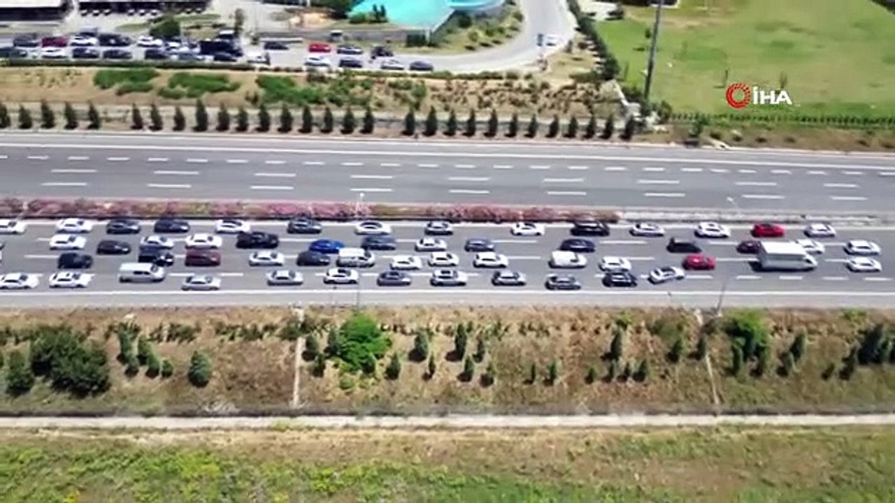 Osmangazi Köprüsü'nde trafik durma noktasına geldi
