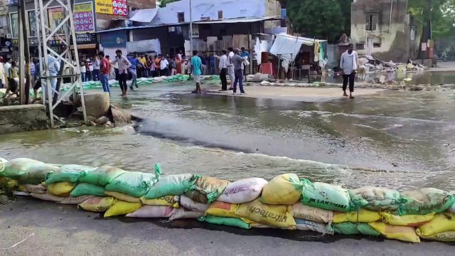 Anasagar Gate open: खोले आनासागर के पूरे चैनल गेट, उफना हजारों गैलन पानी